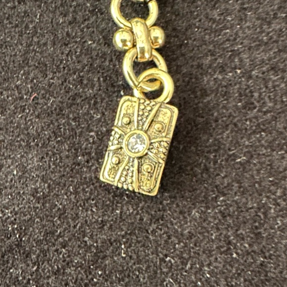 Beyond Gorgeous HEIDI DAUS Vintage Necklace Citron Crystal 16-20" EUC w/ Box - Picture 7 of 7